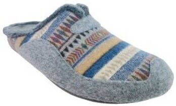Garzon Pantoffels Ir por casa caballero 8450.410 gris