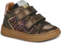 GBB Hoge Sneakers ALIX SCRATCH - Bruin