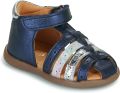 GBB Platte sandalen JINETTE - Blauw
