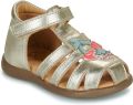 GBB Platte sandalen VANILLE - Geel