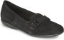 Geox Stijlvolle Comfortabele Loafers Vrouwen Black Dames - Thumbnail 3