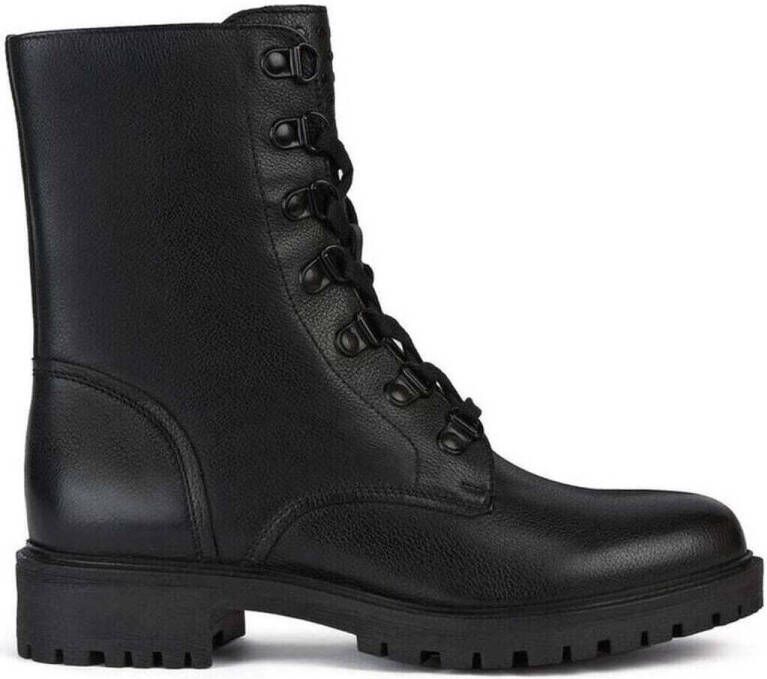 Geox Zwarte Enkellaarsjes voor Dames - Foto 2