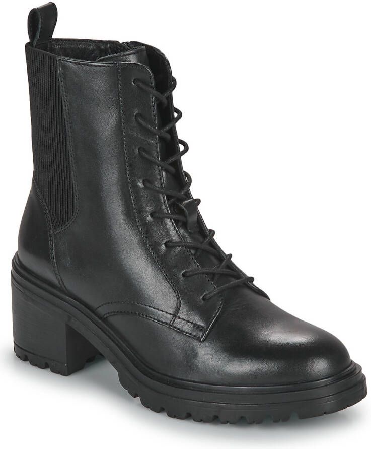 Geox Lace-up Boots Black Dames