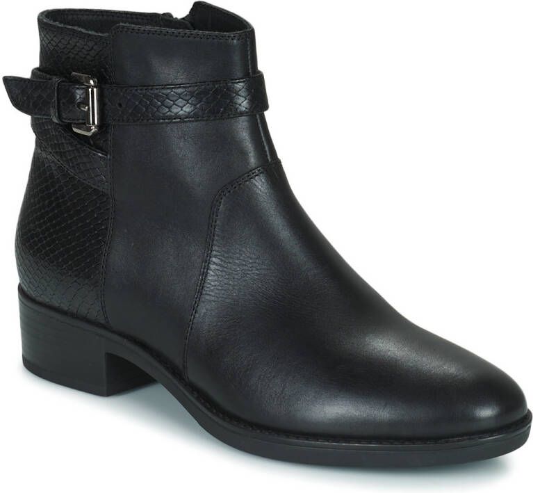 Dames Schoenen voor voor Hakken voor Sleehakken en pumps Geox Iridea Abx Laarzen Met Hak in het Zwart 