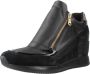 Geox Lage Top Sneakers Black Dames - Thumbnail 2