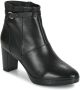 Geox Stijlvolle Enkellaars Bourbon Black Dames - Thumbnail 2