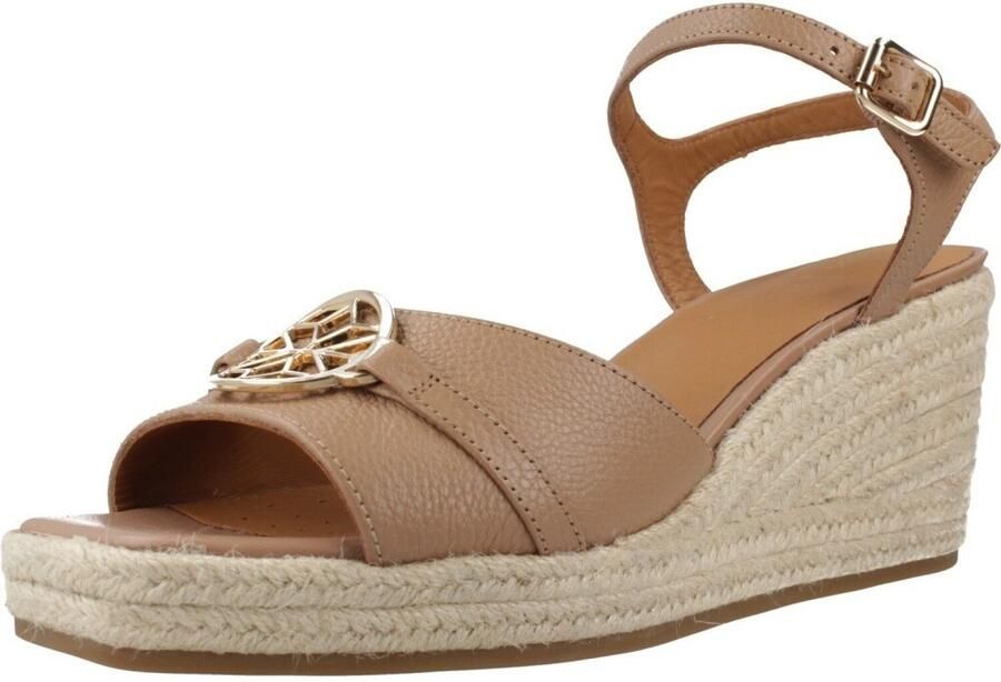 GEOX Panarea Sandalen Beige Bruin Vrouw - Foto 3