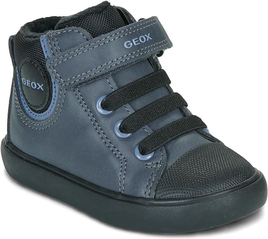 GEOX GISLI PEUTERJONGENS Sneakers MARINEBLAUW LICHTBLAUW - Foto 4
