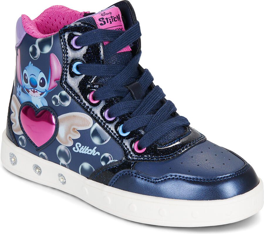 Geox Hoge Sneakers J SKYLIN GIRL STITCH