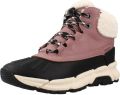 GEOX FLEXYPER PLUS ABX TIENERS DONKERROZE ZWART - Donkerroze/Zwart