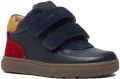 GEOX BIGLIA PEUTER Sneakers MARINEBLAUW ROOD - Marineblauw/Rood