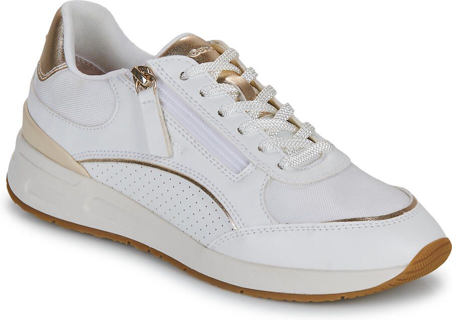 GEOX BULMYA DAMES Sneakers WIT LICHTGOUD - Foto 2