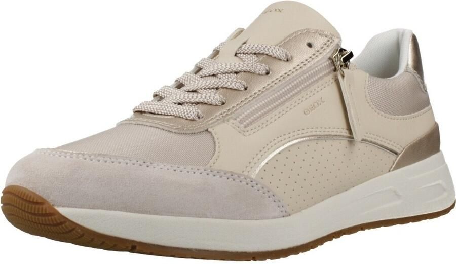 GEOX BULMYA DAMES Sneakers MELKWIT LICHT GOUD - Foto 3