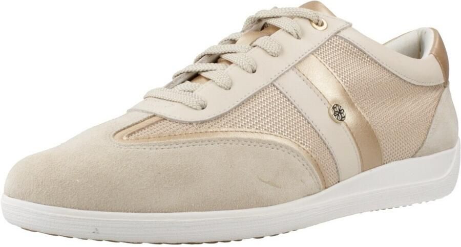 GEOX MYRIA DAMES Sneakers LICHTGOUD LICHTBEIGE - Foto 3