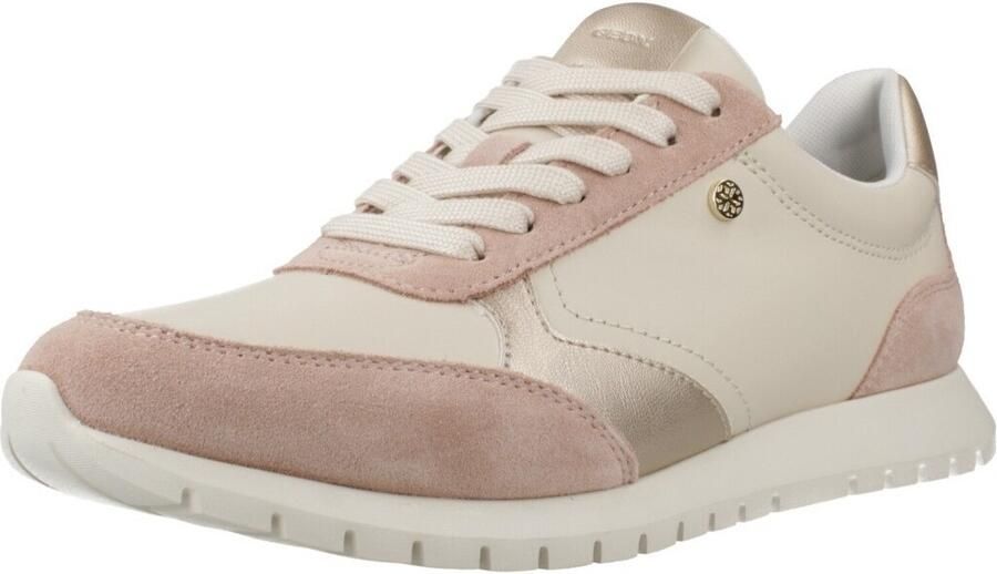 GEOX SUKIE 2.0 DAMES Sneakers MELKWIT ROZE - Foto 3