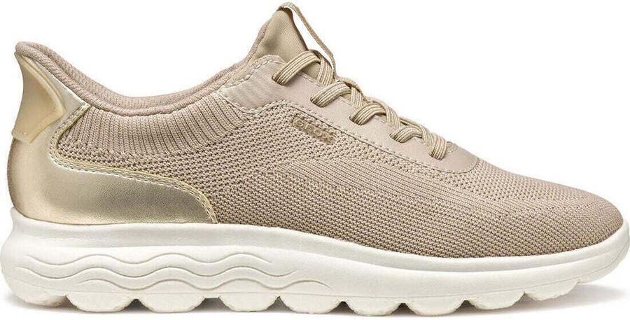 GEOX SPHERICA PLUS DAMES Sneakers LICHT TAUPE LICHTGOUD - Foto 6