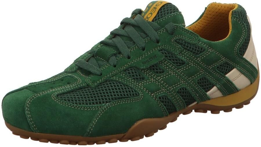 GEOX SNAKE ORIGINAL HEREN Sneakers GROEN - Foto 4