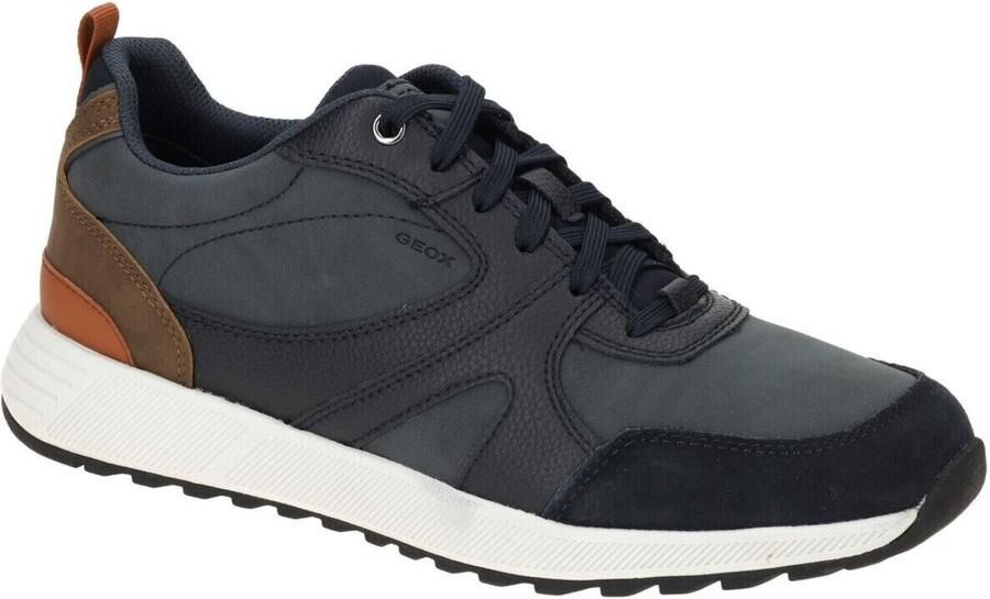 Geox Sneakers U MOLVENO A Vrijetijdsschoen lage schoen veterschoen met plateauzool