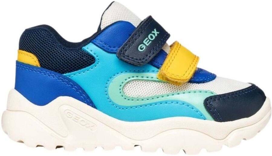 GEOX CIUFCIUF PEUTERJONGENS Sneakers WIT MARINEBLAUW - Foto 2