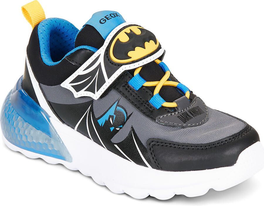 Geox Lage Sneakers J ACTIVART ILLUMINUS BATMAN - Foto 2