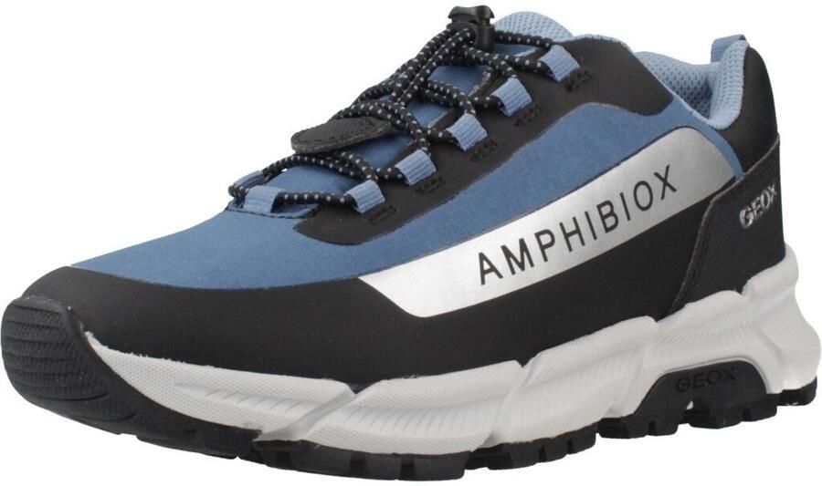 GEOX FLEXYPER PLUS ABX JONGENS Sneakers PETROLBLAUW