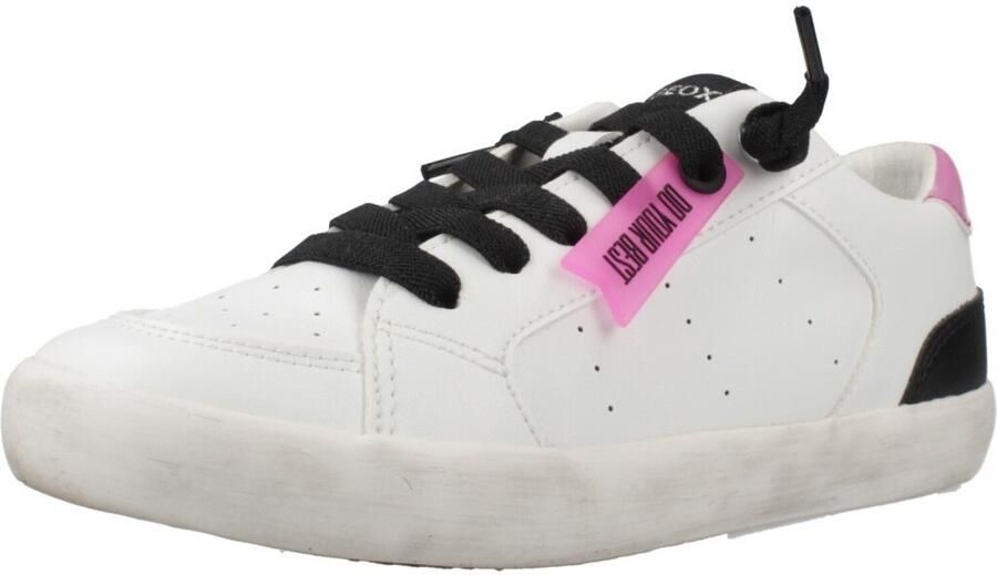 GEOX GISLI MEISJES Sneakers WIT FUCHSIA - Foto 3