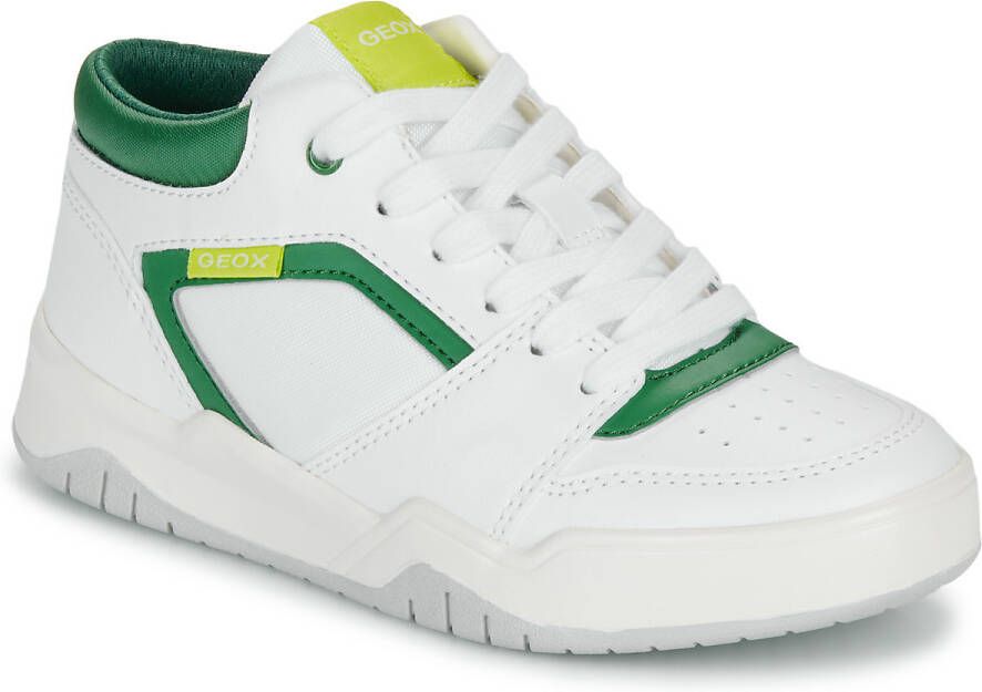 GEOX PERTH Sneakers WIT GROEN - Foto 2