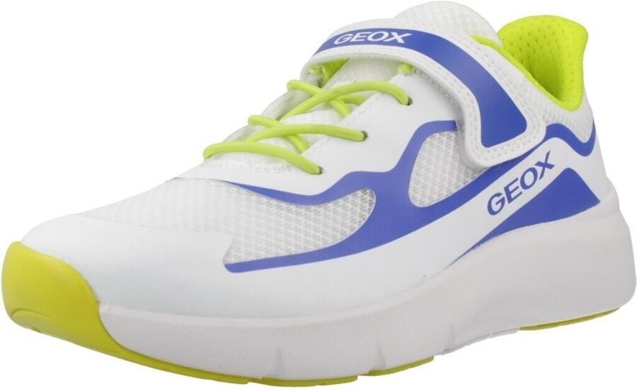 GEOX PRO-RAN JONGENS Sneakers WIT KONINGSBLAUW - Foto 2