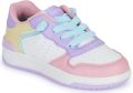 GEOX WASHIBA TIENERS Sneakers LILA LICHTGEEL - Wit