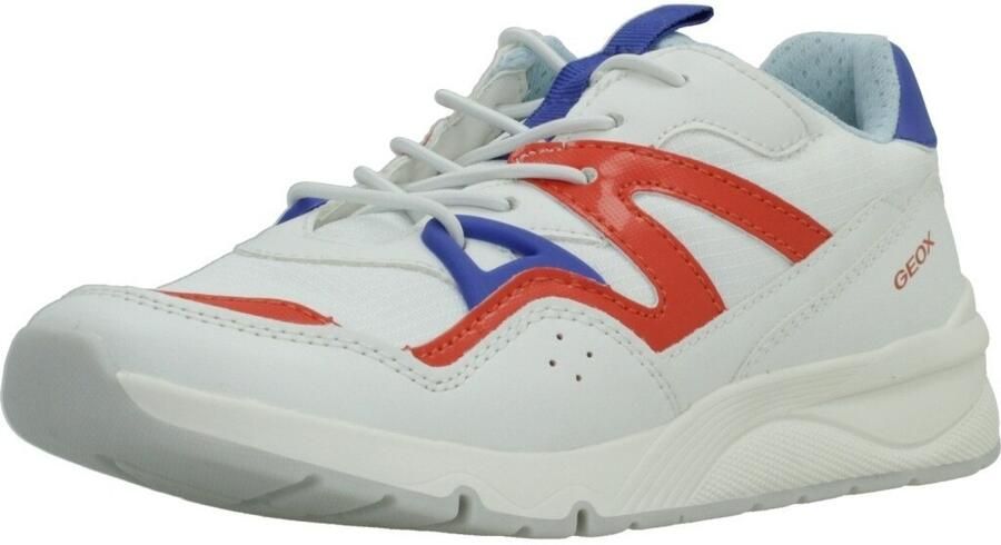 GEOX ROONER JONGENS Sneakers WIT ROOD - Foto 2