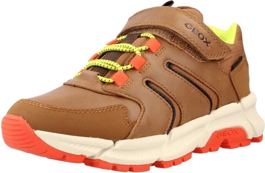 GEOX FLEXYPER PLUS ABX JONGENS Sneakers BRUIN ORANJE - Foto 2