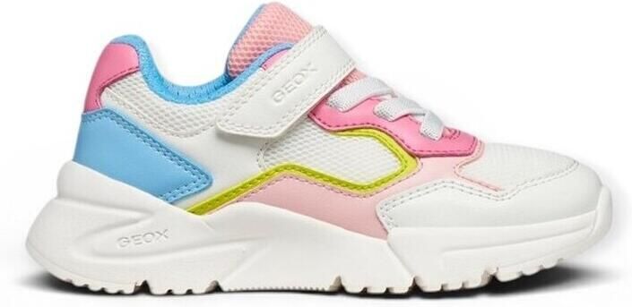 GEOX LOFTUS Sneakers WIT ROZE - Foto 4