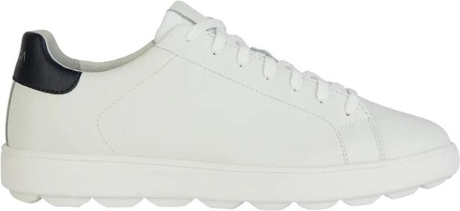 Geox Iconische Sneaker met Hoog Comfort en Ademend Vermogen White Heren - Foto 4