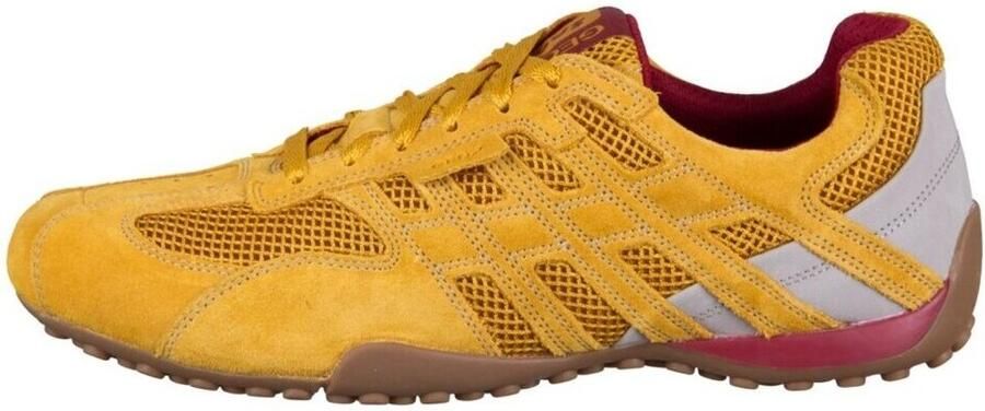 GEOX U Snake Original A Leren herentrainers U55MNA - Foto 4