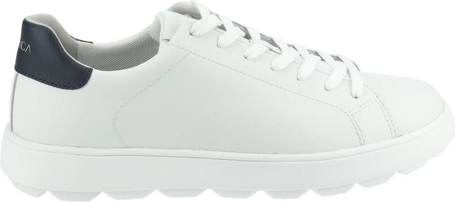 Geox Iconische Sneaker met Hoog Comfort en Ademend Vermogen White Heren - Foto 4