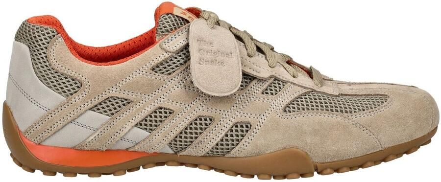 Geox Veterschoenen U SNAKE ORIGINAL veterschoen vrijetijdsschoen trekking sneaker met leren binnenzool - Foto 8