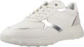 Geox Lage Sneakers Sport Zapatillas Mujer Modèle D Alleniee - Wit