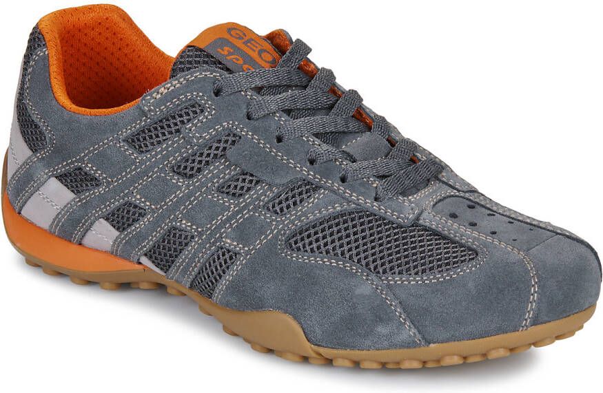 Geox Veterschoenen U SNAKE ORIGINAL veterschoen vrijetijdsschoen trekking sneaker met leren binnenzool - Foto 2