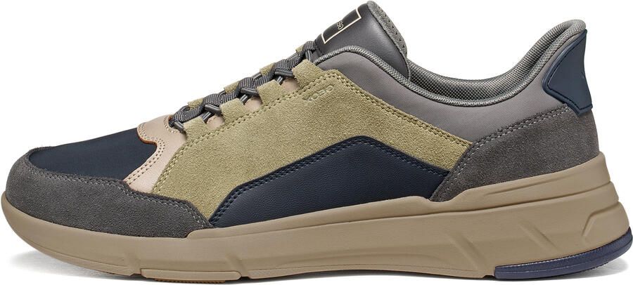 GEOX VITTOUR PLUS herensneaker U659KA 0227T P1E Dark Navy Graphite