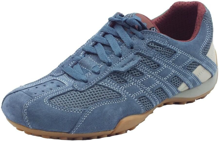 Geox Veterschoenen U SNAKE ORIGINAL veterschoen vrijetijdsschoen trekking sneaker met leren binnenzool - Foto 5