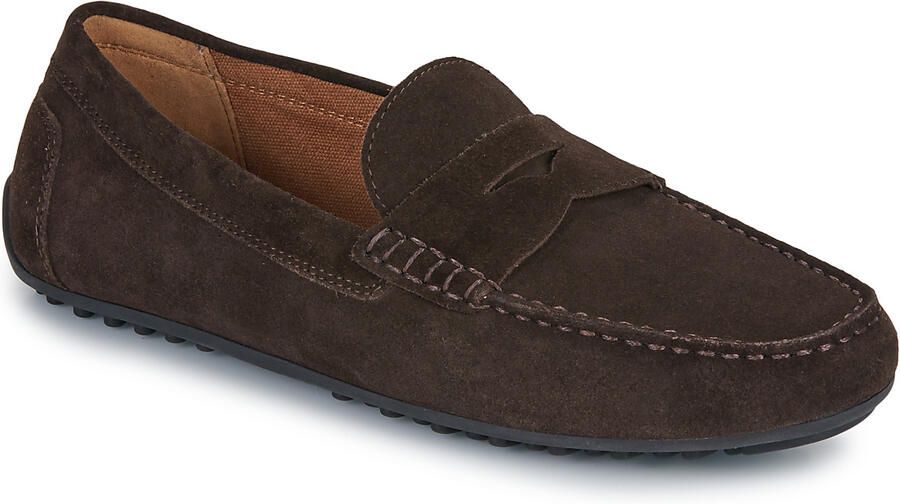 GEOX Heren Mocassin Sneaker U Istria U653KB 00022 Dark Brown - Foto 2