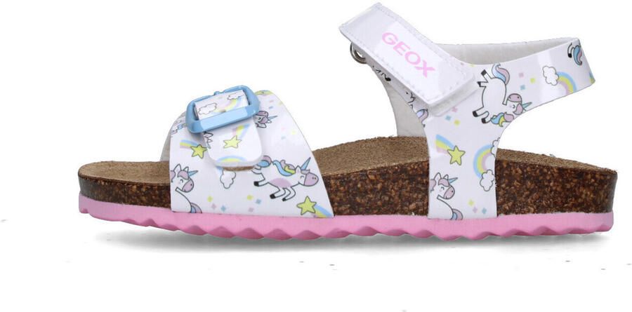 GEOX SANDAAL CHALKI PEUTERMEISJES Sandalen WIT - Foto 2
