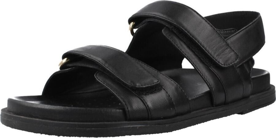 GEOX D55YWC Platte sandalenDames Sandalen Zwart - Foto 3