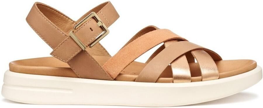 GEOX XAND 2S DAMES Sandalen BEIGE PERZIK - Foto 2