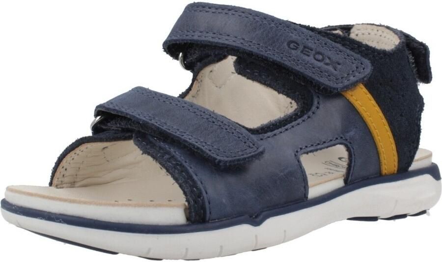 GEOX SANDAAL DELHI PEUTERJONGENS Sandalen DONKER MARINEBLAUW DONKERGEEL - Foto 2