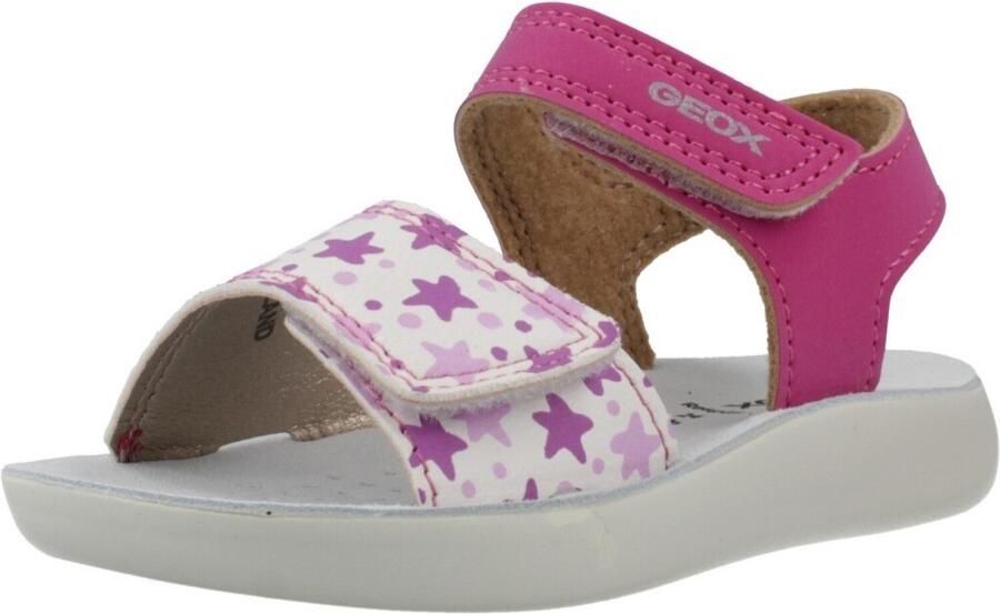 GEOX SANDAL LIGHTFLOPPY PEUTERMEISJES Sandalen FUCHSIA WIT - Foto 2
