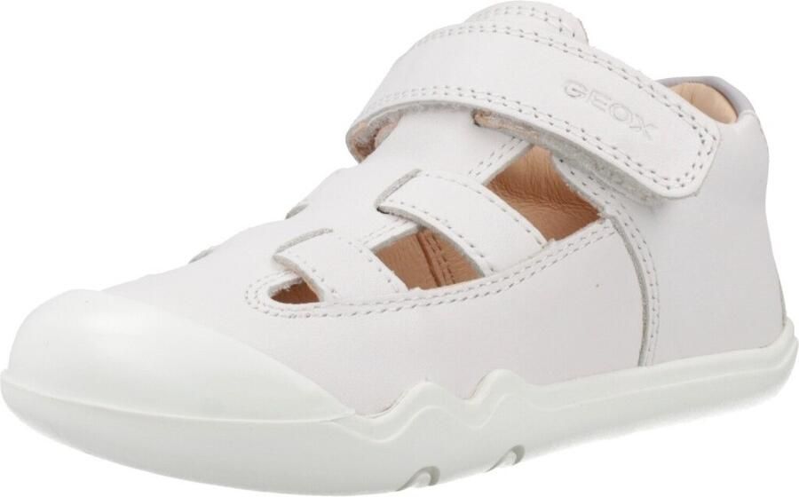 GEOX STEPPIEUP PEUTER Sneakers WIT LICHTGRIJS - Foto 2