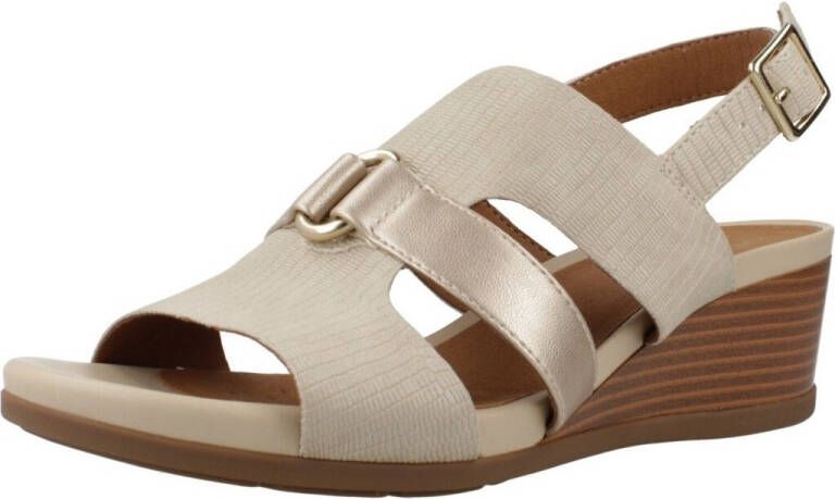 Geox Stijlvolle Wedges voor Vrouwen Beige Dames - Foto 3