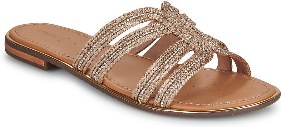 GEOX SOZY PLUS DAMES Sandalen DONKER GOUD - Foto 2