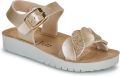 Geox Platte sandalen J SANDAL COSTAREI GI - Goud